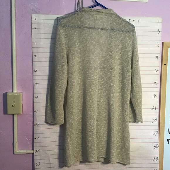 COLDWATER CREEK women’s 1 button long sweater  XL - Picture 3 of 6